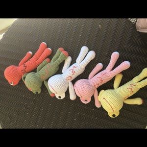 100% handmade Handcraft Crochet Doll Frogs